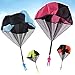 HENGBANG 4PCS Set Tangle Parachute Figures Hand Throw Soliders Square Outdoor Children's Flying Toys | No Strin