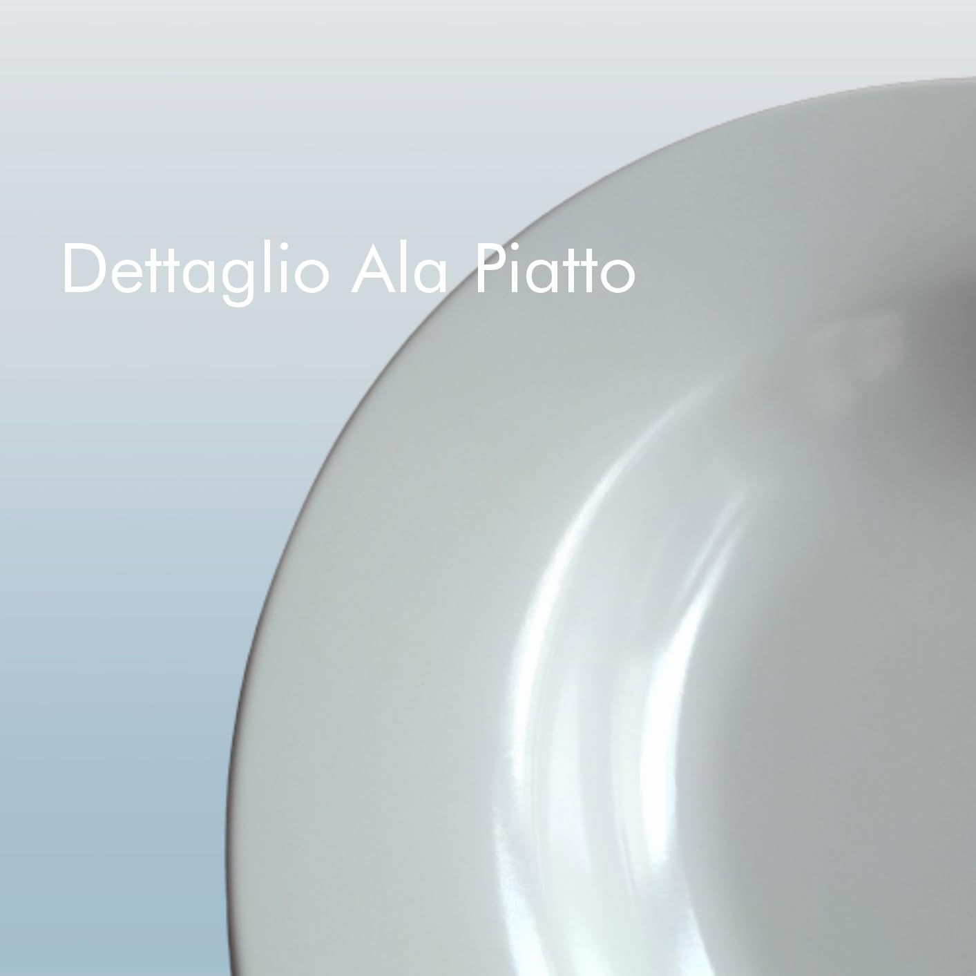 Dekorah Set di 6 Piatti Fondi in Melamina Bianchi 22 cm - Resistenti e Lavabili in Lavastoviglie - Ideali per Zuppe, Catering e Aperitivi in Mense, Barche, RSA, Camping e Camper Made in Italy.