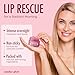 Sundae Glow Lip Mask with Watermelon – Overnight Lip Repair, Intense Hydration & Smoothing – Dermatologist Tested, Korean Skin Care – 95% Natural, Clean Beauty, Cruelty-Free – 1 Pack