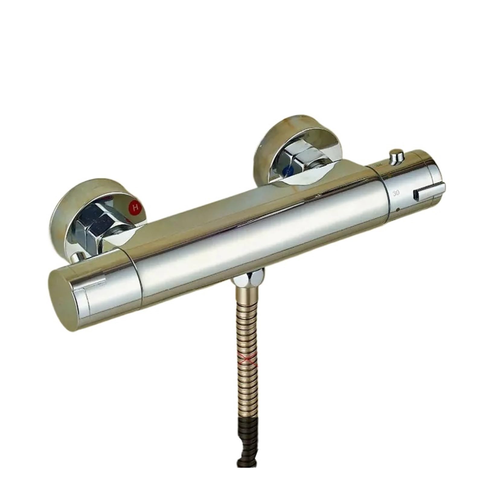 Thermostatic Shower Faucets Bathroom Thermostat Mixer Tap Hot and Cold Bathroom Mixer Mixing Valve Bathtub Faucet Accessories(Type A)