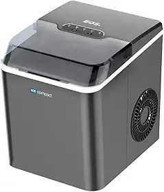 Máquina de Gelo 12kg Eos Ice Compact Emg04t Cinza 110v