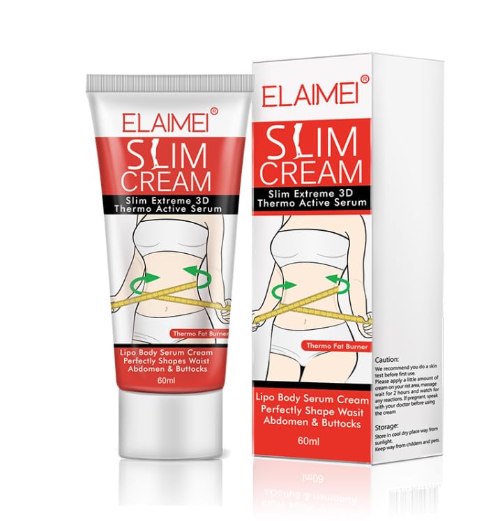 CREMA PARA MASAJE ANTICELULITICA REDUCTORA - - 2 x 1 -Crema Anticelulitica,Acción Calor en Masaje Tópico-Dérmico, Gel de ayuda para drenaje linfatico, eliminación de celulitis y estiramiento.