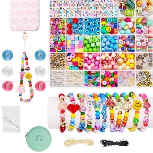 Ideale per Tutte le Età Amanti delle Manualità: Perfetto per bambini (≥8 anni), adolescenti e appassionati di handmade: stimola l’immaginazione, migliora le abilità motorie fine e offre ore di divertimento (solo o in compagnia) creando accessori per sé o regali per amici/famigliari.