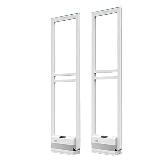 Retail Anti-Theft Security Sensor, Retail Anti-Theft Equipment Kit, 58kHz AM EAS Security System, with 200pcs Clothing Security Tags Protection of Supermarkets Clothing Stores Toy Stores