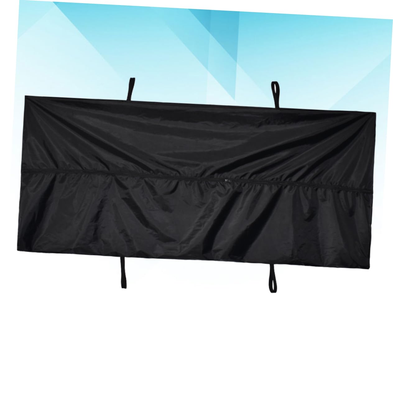 MUCKLILY Waterproof Fowl Corpse Bag Heavy Duty Pet Body Bag Outdoor Corpse Bag Leakproof Black 200x90cm