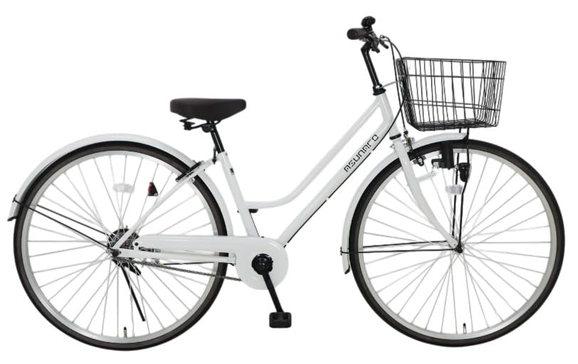 新品未使用２７インチ通学用シティーサイクル　白色 lupinus シティサイクル 27インチ SKL2776 白