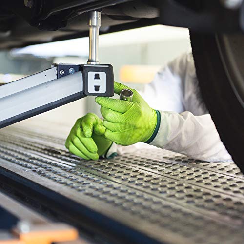 image for GLOVEWORKS HD Industrial Green Nitrile Gloves with Diamond Texture Gri