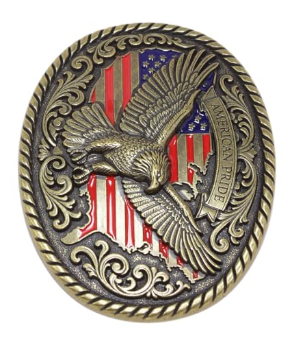 Image of Moranse Cross Cowboy Kneeling Prayer Horse Zinc Alloy Belt Buckles