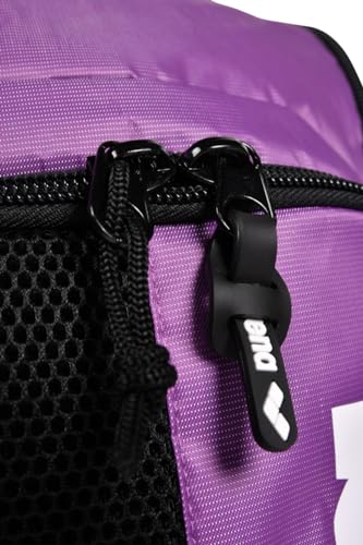Image of ARENA Spiky III Backpack 45 Swimming Athlete Sports Gym Rucksack Large Training Gear Equipment Swim Bag for Men and Women, 45 Liters, Purple