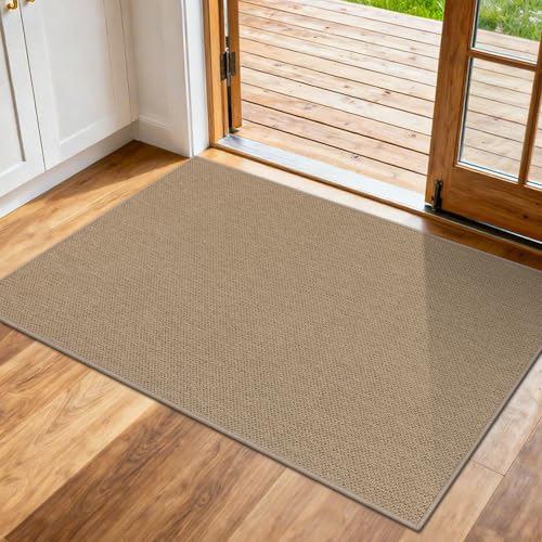 Tapete SHACOS Easy Jute 2x3 ft Lavable Cocina Antideslizante