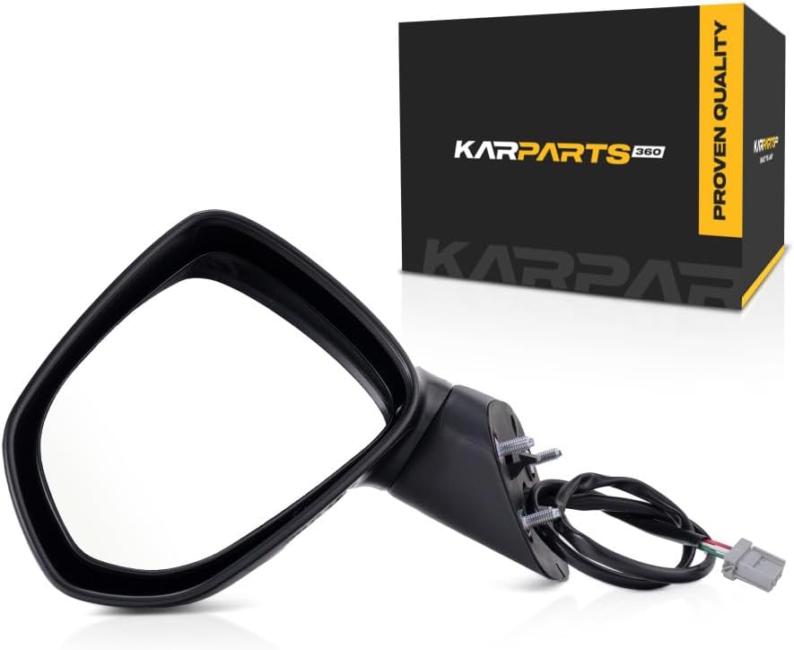 For Honda Fit 2007 2008 Door Mirror Driver Side | Power | Paint To Match | Replacement For HO1320235 | 615343161228