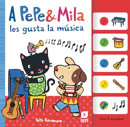 A Pepe y Mila les gusta la música