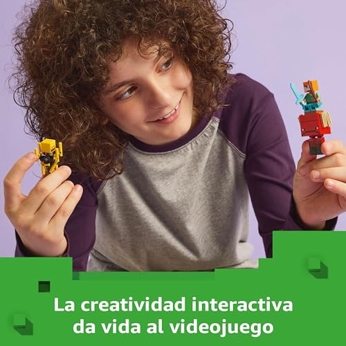 LEGO Minecraft La Batalla de Lava del Inframundo
