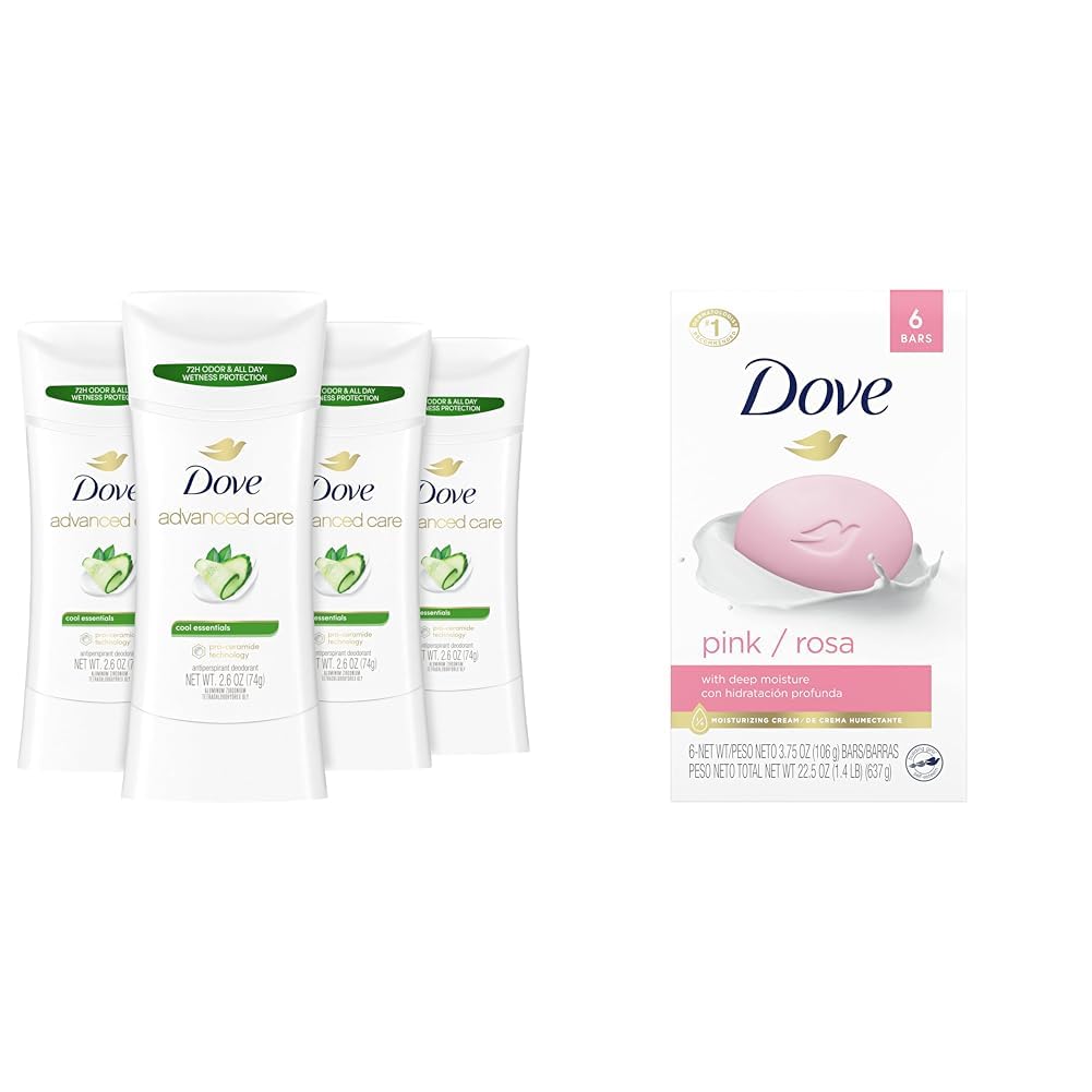 Amazon.com : Dove Advanced Care Cool Essentials Antiperspirant