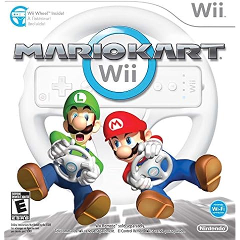 Mario Kart Wii with Wii Wheel Cover