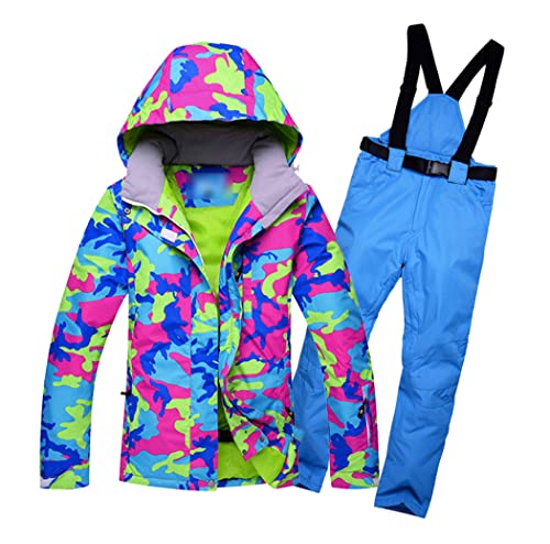 Veste de neige pour femme contre le froid et pantalon de ski anti-humidité - 2