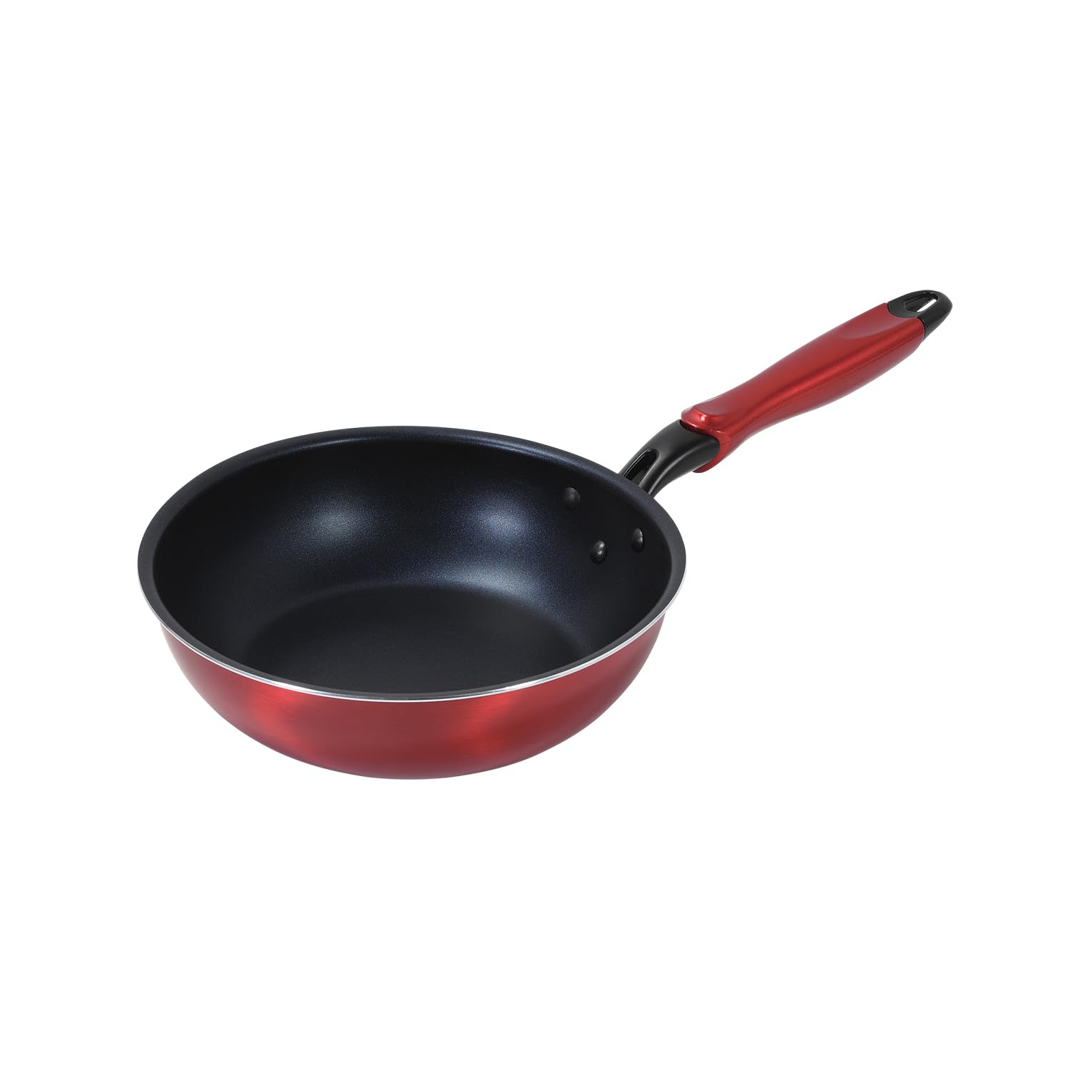 Amazon.co.jp: パール金属 フライパン 24cm 深型 IH対応 ブルー