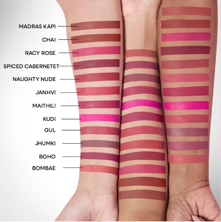 Image of Nykaa Matte to Last No Transfer Long Lasting Lipstick (3.5g) (Bon Bon)