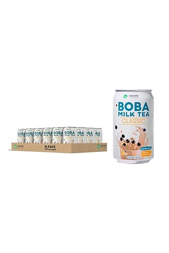 DaoHer Classic BOBA - Té con leche (paquete de 24)