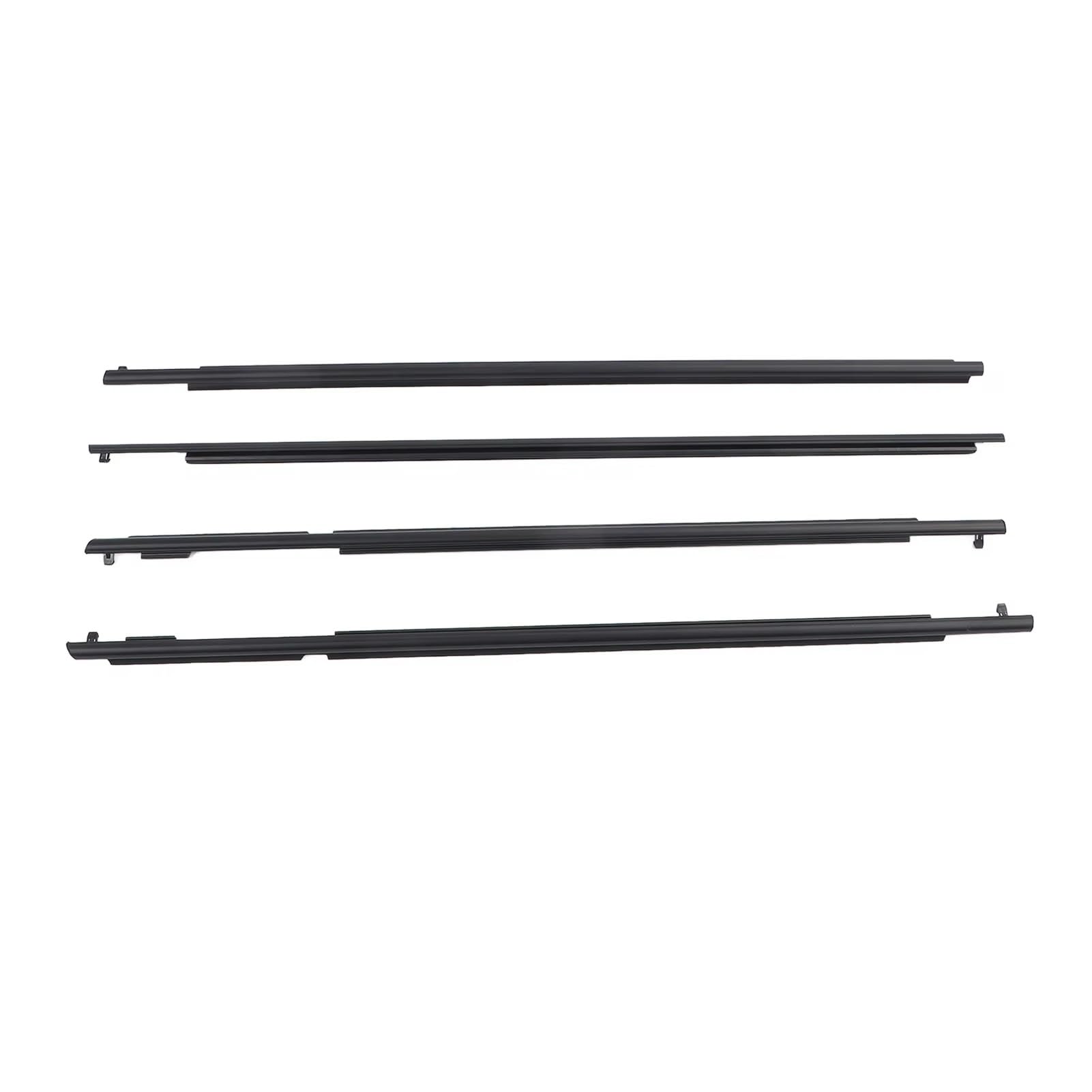 Hmnmxq One Color Rubber Sealing Strip For Prado 150 Series 2010 To 2020 Door Belt Weatherstrip Molding Set Rubber 75712‑60072 Easy Install Car Door Seal Strip