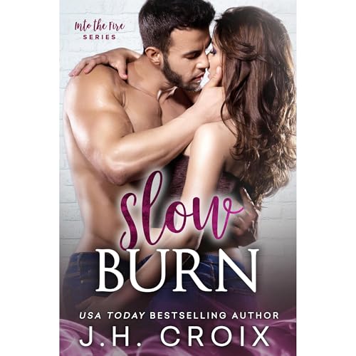 Slow Burn Audiolibro Por J.H. Croix arte de portada