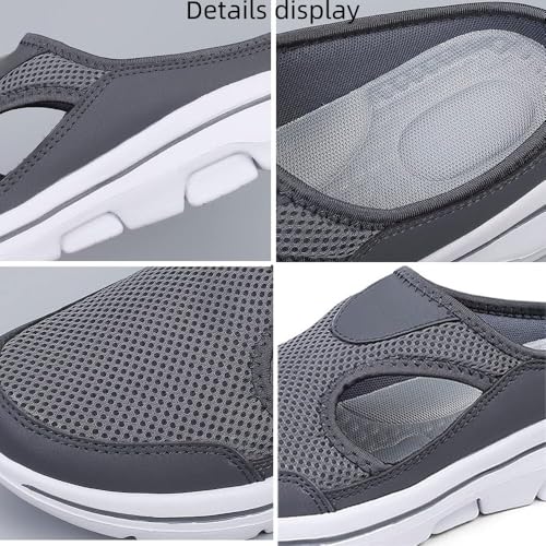 Elsvia Orthopedic Shoes For Men, Comfort Breathable Support Sports Sandals,Outdoor Casual Non Slip Walking Slip On Shoes4