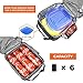 opux Premium Insulated Lunch Box, Soft School Lunch Bag for Kids Boys Girls, Leakproof Small Lunch Pail Men Women Work, Reusable Compact Cooler Tote Lunchbox for Office Adult, Charcoal