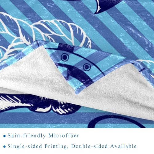 Couverture légère anti-froid en microfibre douce pour enfants