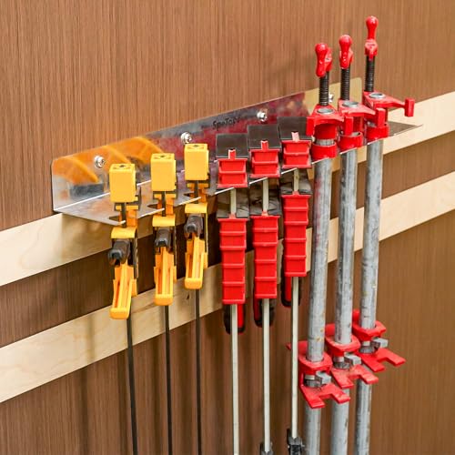SpeTool Heavy-Duty 3-in-1 Clamp Rack for Parallel/Pipe/F Clamps– 1.5 mm