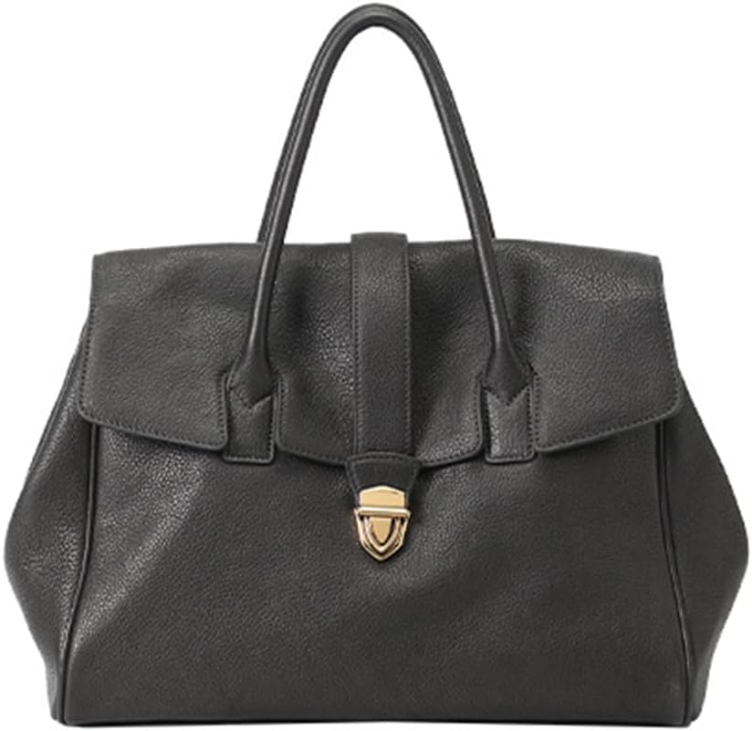 Image of Luxury Designer Messenger Clutch Genuine Leather Handbag for Women Soft Leather Large Capacity Work Tote Bag