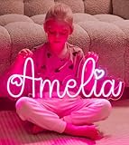 CIONAOR Custom Neon Signs, Neon Name Sign Customizable for Wedding Backdrop or Kid Gifts, Personalized LED Name Birthday Sign for Bar Salon Beauty Business Shop Decor
