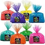 Color Blaze 8 Pack – 5 lbs Each of Pink, Red, Orange, Yellow, Green, Teal, Blue, Purple –...
