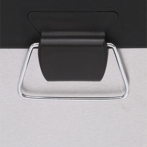 The Step N' Sort 16 Gal. 2-Compartment Stainless Steel Trash And Recycling Bin #TOP7