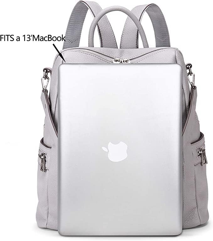 Image of Vegan Leather Girl's Travel Casual Collage Backpack With Shoulder Strap Travel College Gift For Teenager