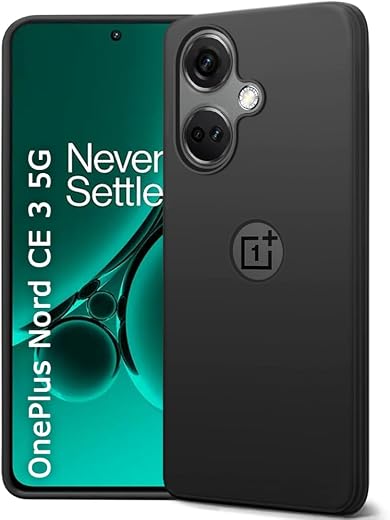 TheGiftKart Liquid Silicone Back Cover Case for OnePlus Nord CE 3 5G | Soft Micro-Fibre Lining Inside | Camera Protection ...