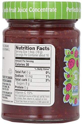 Crofter's Organic Raspberry Fruit Spread, 10 Oz Jar #TOP4