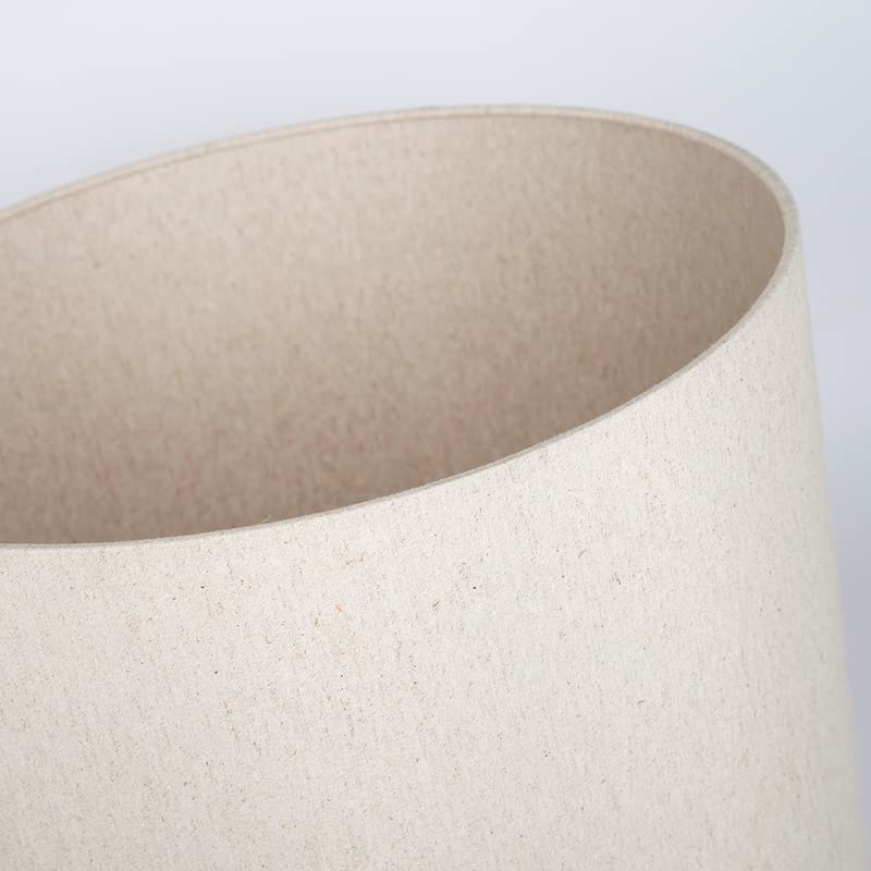 Uniqq Paralume in velluto/tessuto beige trasparente Ø 40 cm - 40 cm di altezza