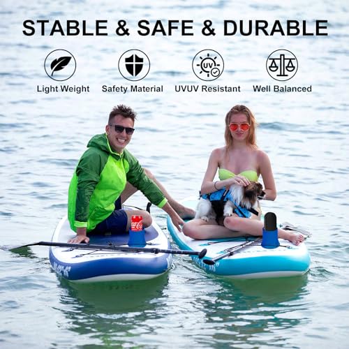 Accesorio para tabla de remo premium con acabado azul marino 6