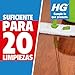 HG Limpiador Abrillantador uso diaro para parquetr 1L - un limpiador de...