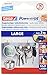 Price comparison product image Tesa Power Strips - Sturdy adhesive strips (pack of 10 strips, withstand up to 2 kg)