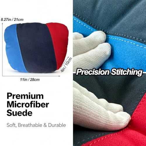 Image of Car Headrest Pillow Neck Cushion Compatible with BMW Interior