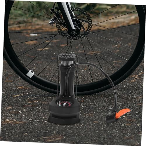Bomba de bicicleta portátil de alta presión y aluminio resistente 4
