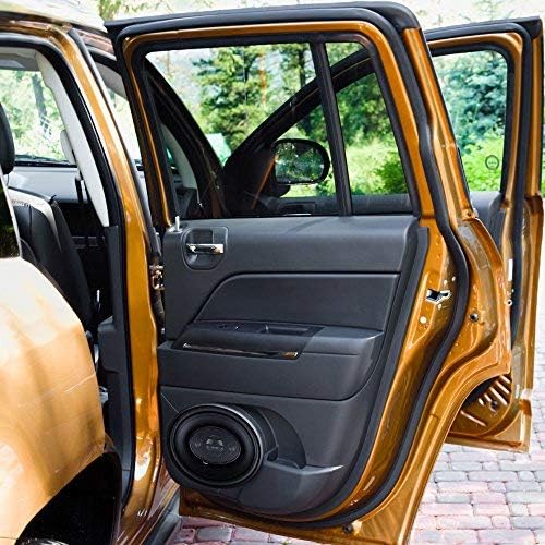 Blaupunkt GTX680 speaker installed in a car door