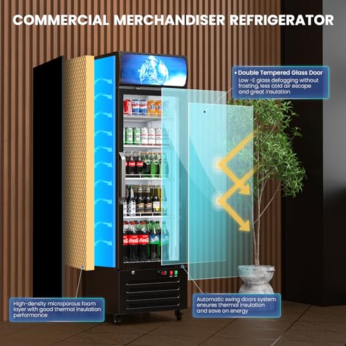 Mojgar SC-380FA 14.8 Cu Ft Commercial Merchandiser Refrigerator thumb #3