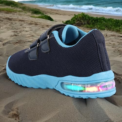 Image of Hunter-4 Multicolor LED Light Slipon Casual,Walking & Running Unisex Shoes for Boys & Girls Suitable on Every Outfit (2 Years-5 Years)(Pack of 1 Pair)
