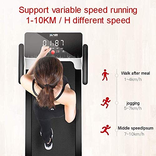 FGVBC Loopband, stil gemotoriseerd hardlopen, joggen, wandelen, voor thuis en op kantoor, draagbare fitnessapparaten, kleine multifunctionele walking-machine - Image 5