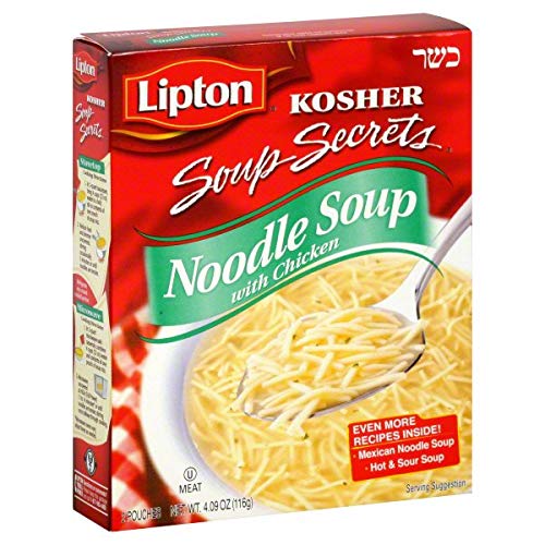 Image of Lipton, Soup Mix Kosher Chicken Noodle, 4.09 Oz