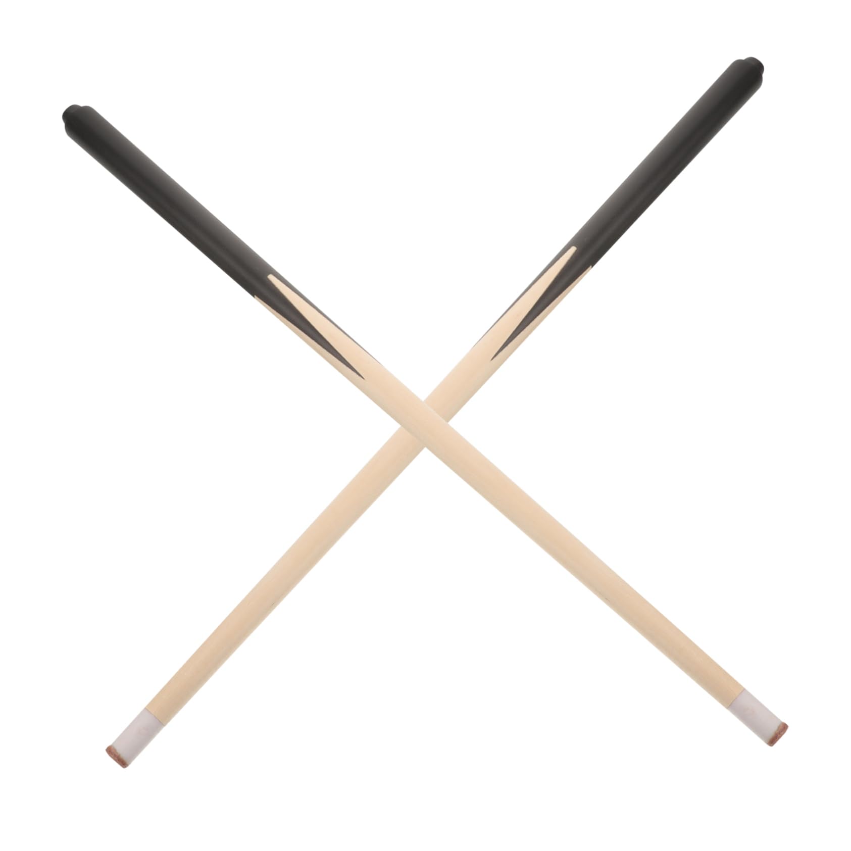 LALADEFIEE Wooden Mini Pool Cue Sticks 2pcs Short Billiard Cue for Boys and Girls Pool Cue for Tight Space Cue Sports Accessory Beginner Friendly