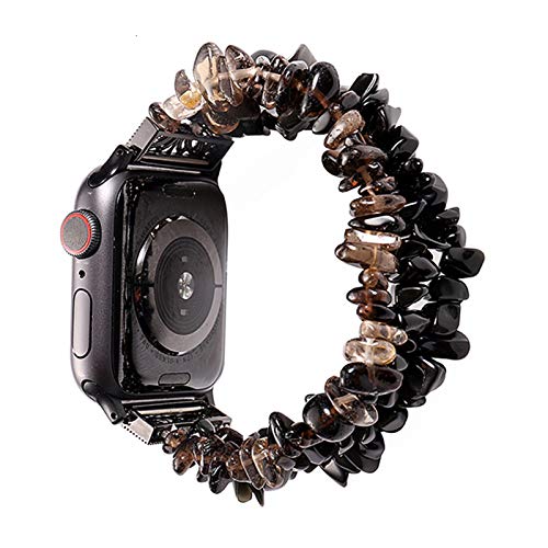 Bracelet Apple Watch en pierre naturelle fait main pour iWatch SE 7-1