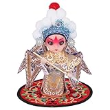 Décoration charmante : cette statuette vintage de l’opéra de pékin apporte une touche de charme à n’importe quelle pièce et embellit votre intérieur. statuette de l’opéra de pékin, petite statuette artisanale